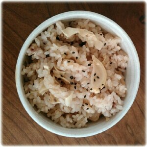 簡単❤︎筍の味噌漬けで❤︎混ぜご飯